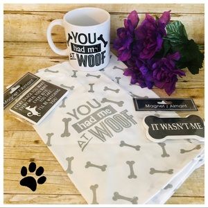 “You Had Me At Woof” 5Pc Gift Set